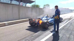 Carlos Sainz's F1 Car Engulfed in Flames at Austrian GP, Race Briefly Halted - See the Dramatic Video