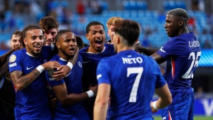 Chelsea, Palmeiras Advance in Club World Cup After Extra-Time Thrillers
OR
Club World Cup: Chelsea Survive Benfica Scare, Palmeiras Victorious Despite Red Card
OR
Late Drama in Club World Cup: Chelsea Edge Benfica, 10-Man Palmeiras Triumph