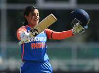 Mandhana Credits Yadav's Encouragement After Maiden T20I Century Against England