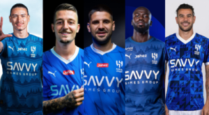 Al Hilal's 2025-26 Payroll Powerhouse: Unveiling Top Earners' Salaries, Net Worth, and Contract Details
OR
Saudi Giants Al Hilal's Top 5 Highest-Paid Players Revealed: Salaries, Net Worths, and Contract Expirations Detailed for 2025-26 Season