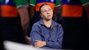 Amanda Anisimova Overcome with Emotion After US Open Final Loss to Sabalenka