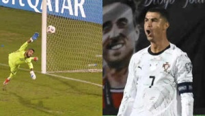 Ronaldo, 40, Defies Age with Stunning Volley in World Cup Qualifier; Watch the Goal That's Igniting Fans