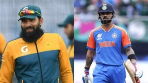 Misbah-ul-Haq: Kohli's Absence Gives Pakistan Edge in Asia Cup Showdown
OR
Asia Cup: Pakistan Eye Opportunity as Kohli's T20I Exit Shifts India's Batting Dynamics, Says Misbah