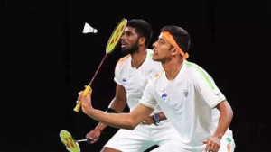 Satwik-Chirag Triumph in Hong Kong Open Opener After World Championship Bronze
OR
India's Satwik-Chirag Start Hong Kong Open Strong After World Medal
OR
Hong Kong Open: Satwiksairaj-Chirag Victorious; Kiran George Qualifies