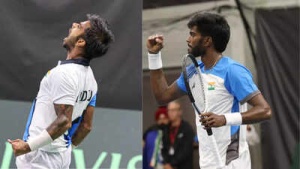 India Takes Commanding 2-0 Lead Over Switzerland in World Group I Tennis Clash