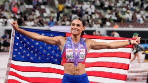 Sydney McLaughlin-Levrone Dominates 400m at World Championships, Clocking Near-Record Time