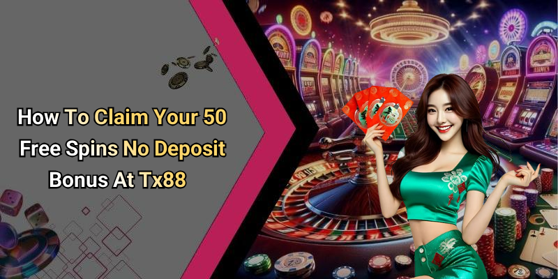 How To Claim Your 50 Free Spins No Deposit Bonus At Tx88