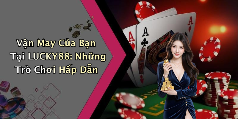 Vận May Của Bạn Tại LUCKY88: Những Trò Chơi Hấp Dẫn