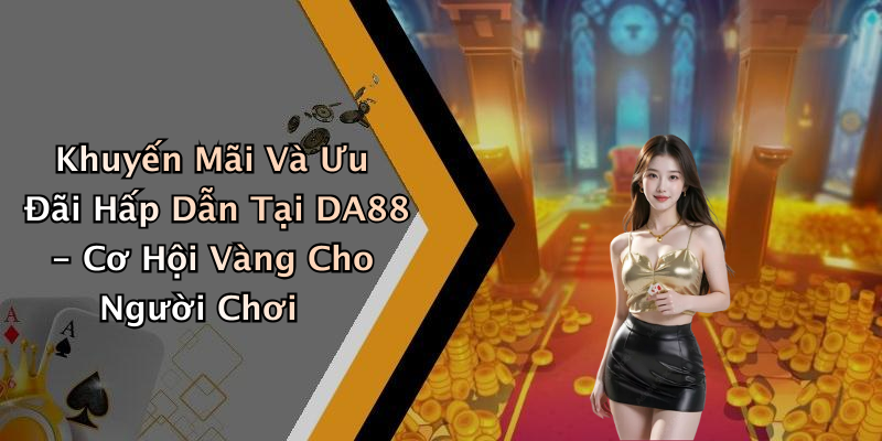 Khuyến Mãi Và Ưu Đãi Hấp Dẫn Tại DA88 - Cơ Hội Vàng Cho Người Chơi