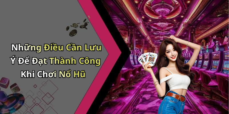 Những Điều Cần Lưu Ý Để Đạt Thành Công Khi Chơi Nổ Hũ